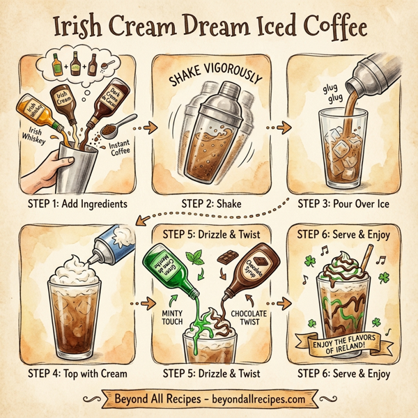 Irish Cream Dream Iced Coffee instructions