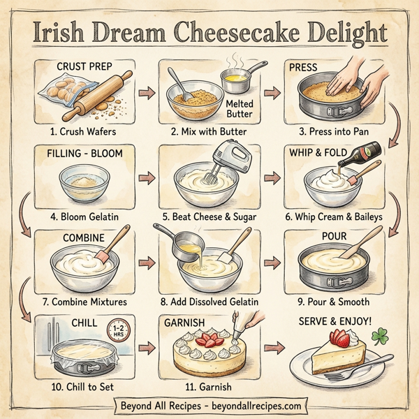 Irish Dream Cheesecake Delight instructions