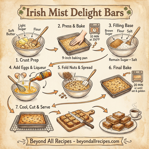 Irish Mist Delight Bars instructions