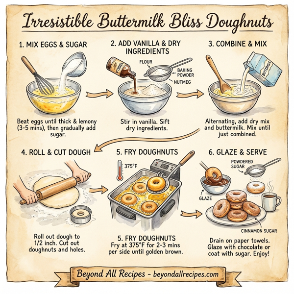 Irresistible Buttermilk Bliss Doughnuts instructions