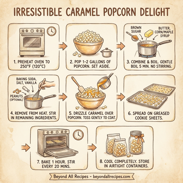 Irresistible Caramel Popcorn Delight instructions