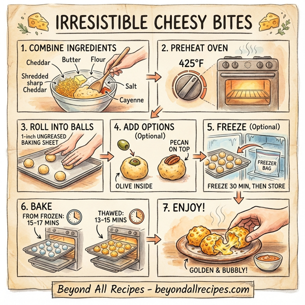 Irresistible Cheesy Bites instructions