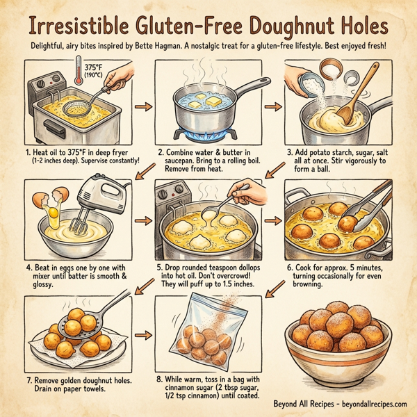 Irresistible Gluten-Free Doughnut Holes instructions