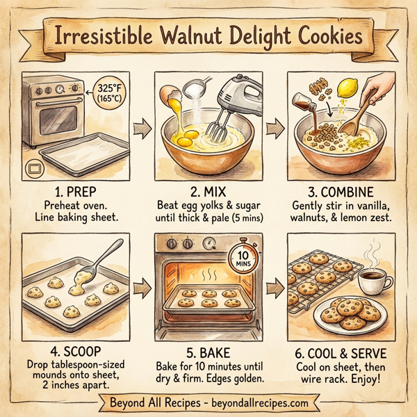 Irresistible Walnut Delight Cookies instructions