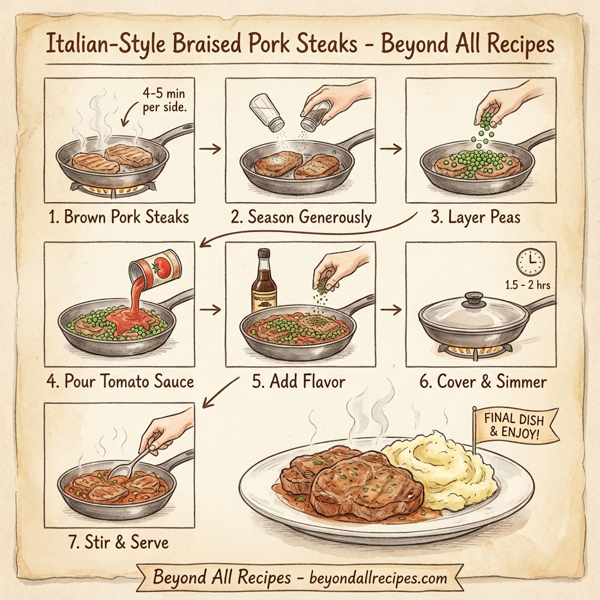 Italian-Style Braised Pork Steaks instructions