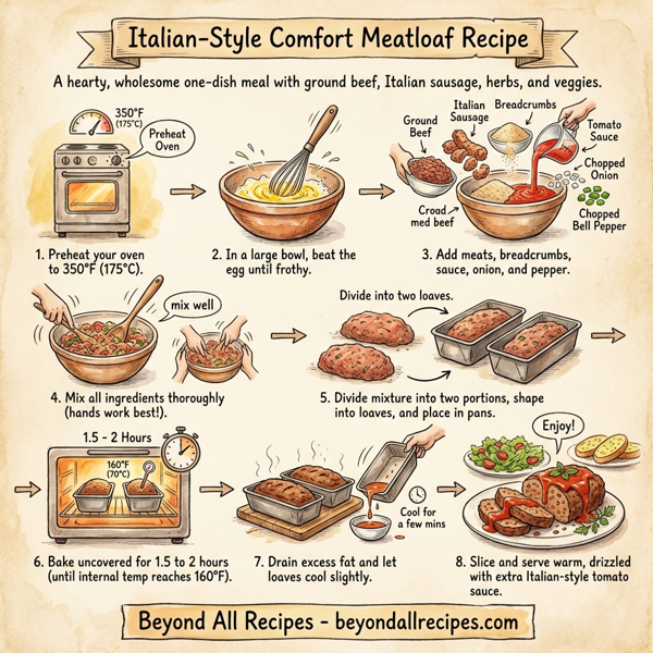 Italian-Style Comfort Meatloaf instructions