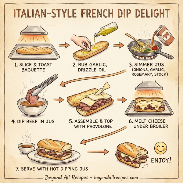 Italian-Style French Dip Delight instructions