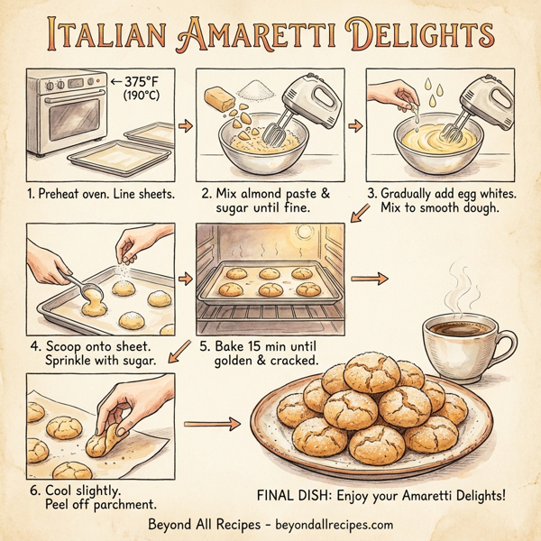 Italian Amaretti Delights instructions