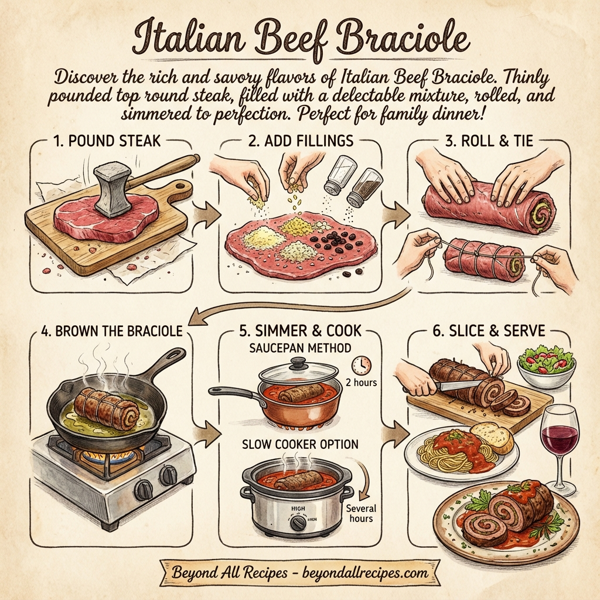 Italian Beef Braciole instructions