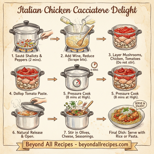 Italian Chicken Cacciatore Delight instructions