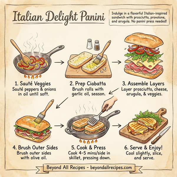 Italian Delight Panini instructions