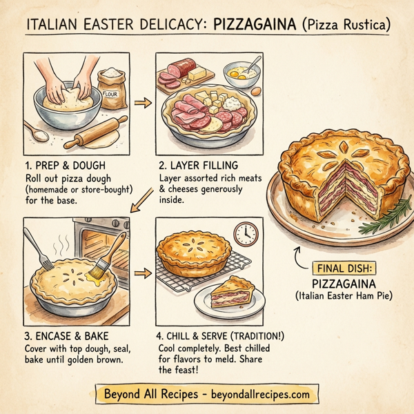 Italian Easter Delicacy: Pizzagaina instructions