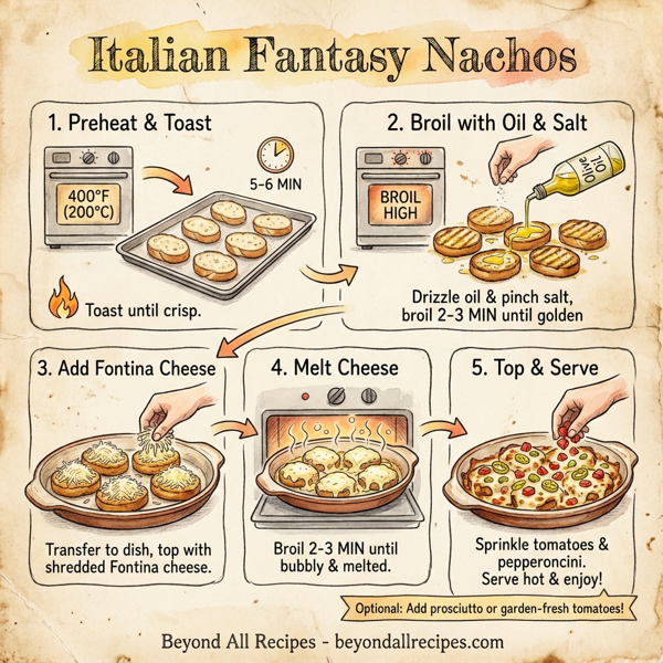 Italian Fantasy Nachos instructions
