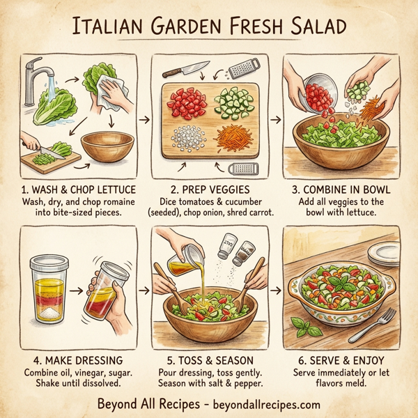 Italian Garden Fresh Salad instructions