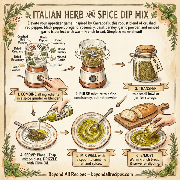 Italian Herb and Spice Dip Mix instructions