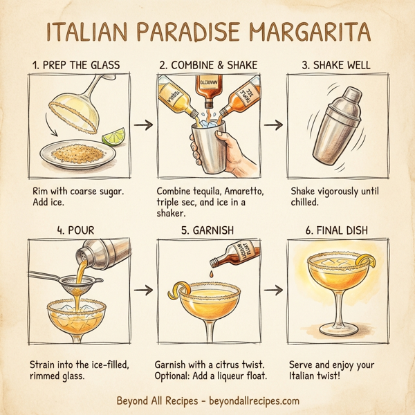 Italian Paradise Margarita instructions