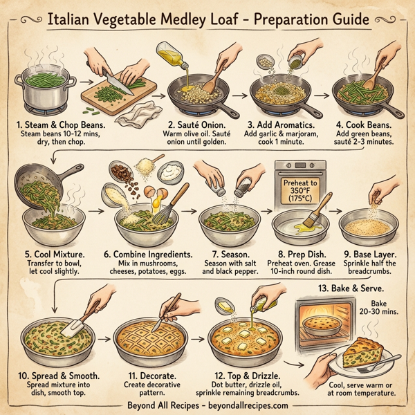 Italian Vegetable Medley Loaf instructions