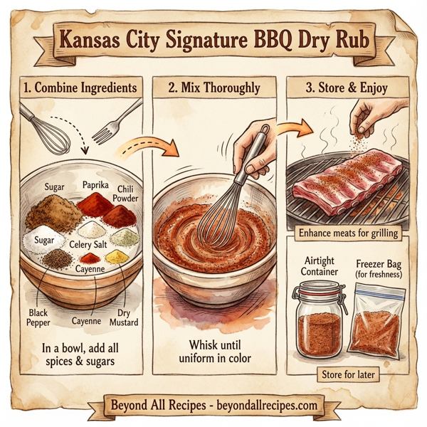 Kansas City Signature BBQ Dry Rub instructions