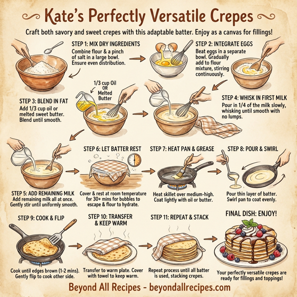 Kate's Perfectly Versatile Crepes instructions