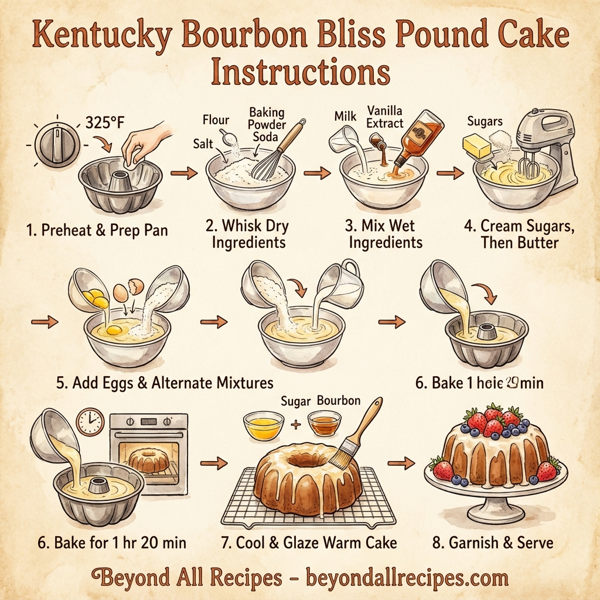Kentucky Bourbon Bliss Pound Cake instructions