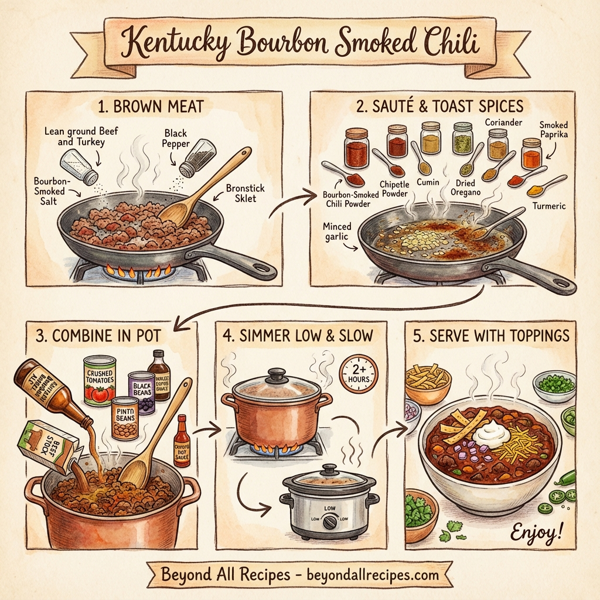 Kentucky Bourbon Smoked Chili instructions