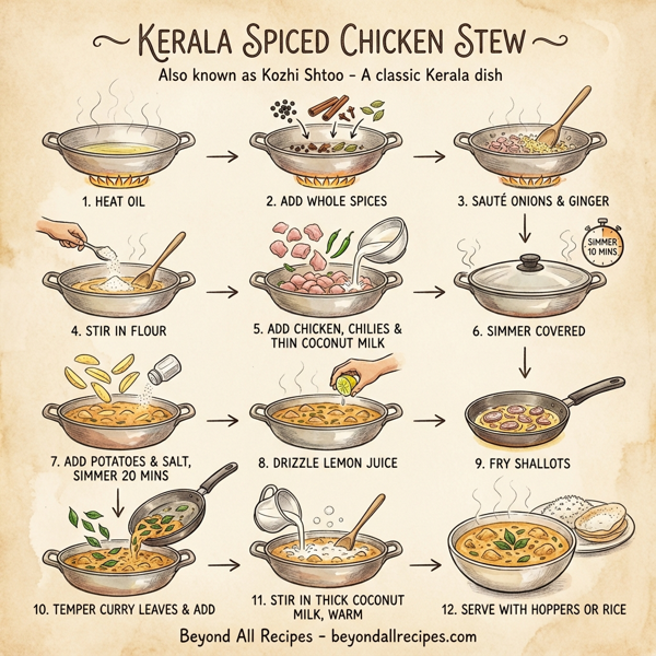 Kerala Spiced Chicken Stew instructions