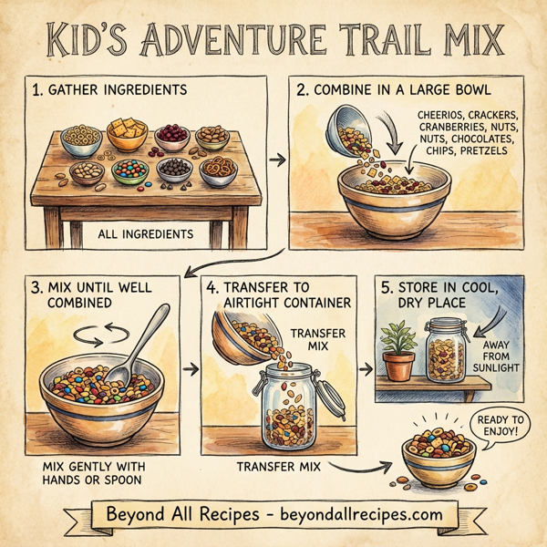 Kid's Adventure Trail Mix instructions