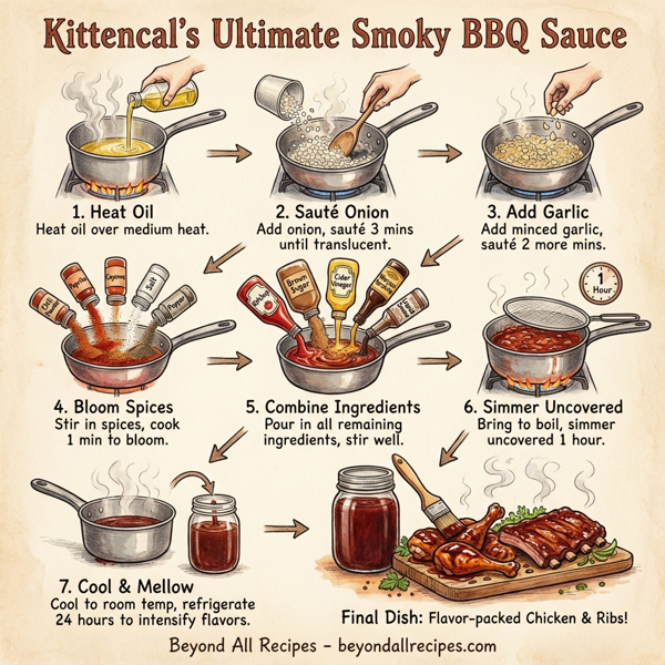 Kittencal's Ultimate Smoky BBQ Sauce for Chicken and Ribs instructions
