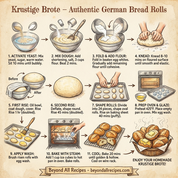 Krustige Brote – Authentic German Bread Rolls instructions