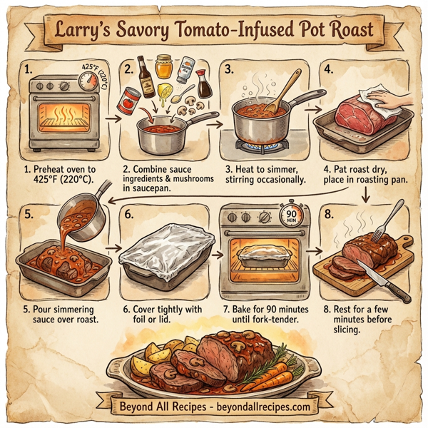 Larry's Savory Tomato-Infused Pot Roast instructions