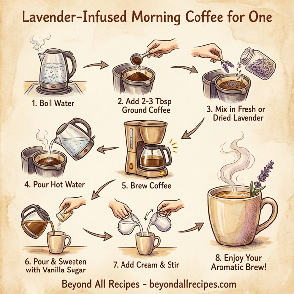 Lavender-Infused Morning Coffee for One instructions
