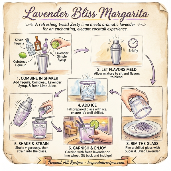 Lavender Bliss Margarita instructions