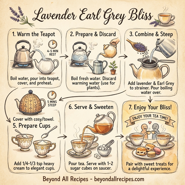 Lavender Earl Grey Bliss instructions
