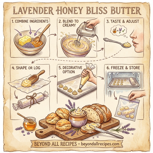 Lavender Honey Bliss Butter instructions