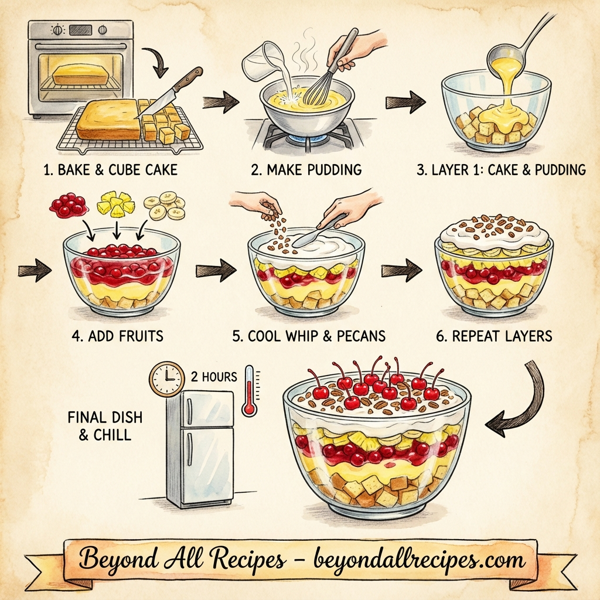 Layered Fruit & Cream Delight instructions