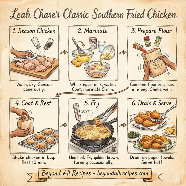 Leah Chase's Classic Southern Fried Chicken instructions