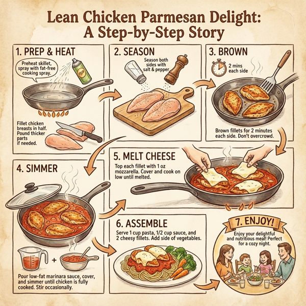 Lean Chicken Parmesan Delight instructions