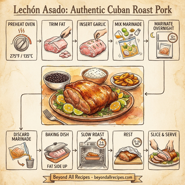 Lechón Asado: Authentic Cuban Roast Pork instructions