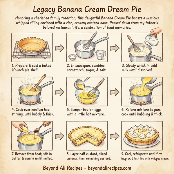 Legacy Banana Cream Dream Pie instructions