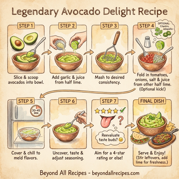 Legendary Avocado Delight instructions