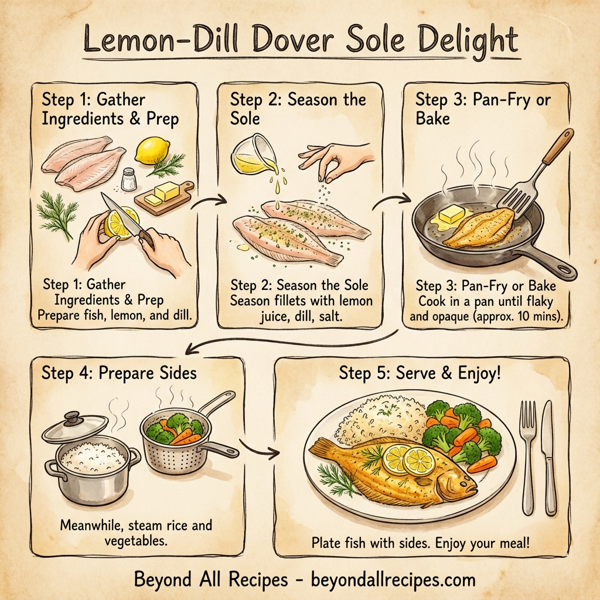 Lemon-Dill Dover Sole Delight instructions