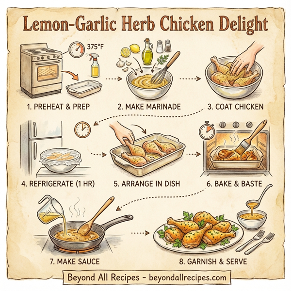 Lemon-Garlic Herb Chicken Delight instructions