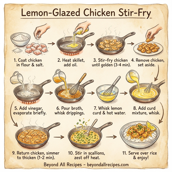 Lemon-Glazed Chicken Stir-Fry instructions