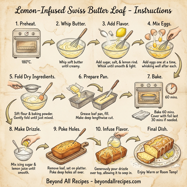 Lemon-Infused Swiss Butter Loaf instructions
