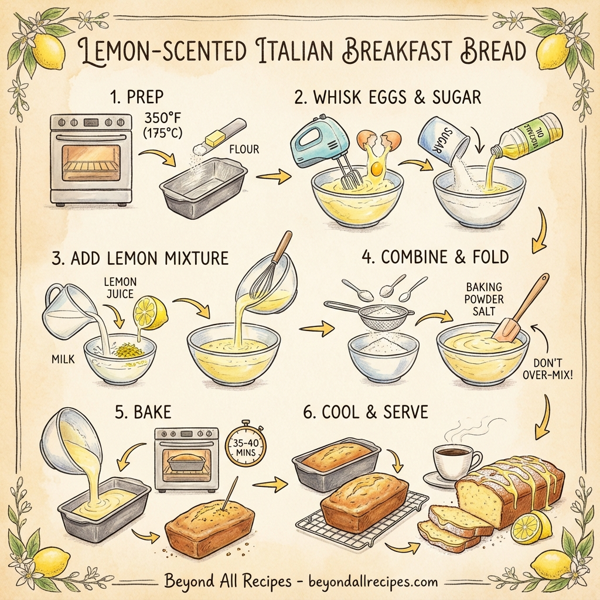 Lemon-Scented Italian Breakfast Bread instructions