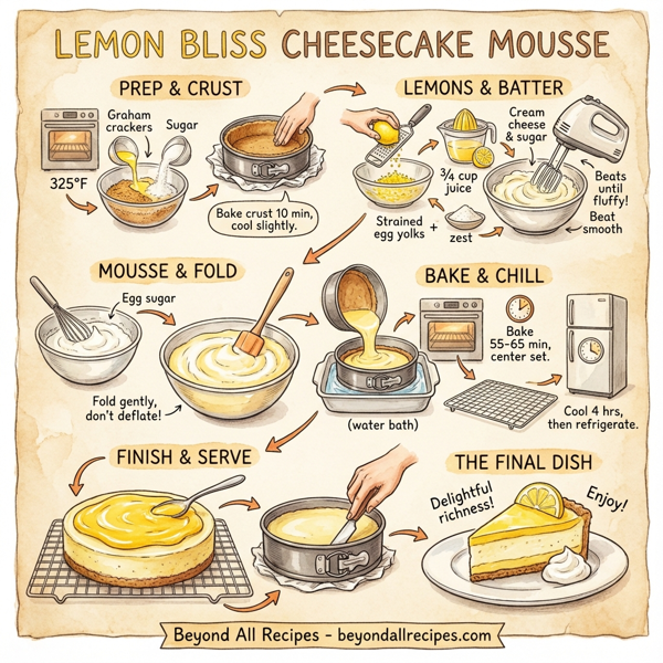 Lemon Bliss Cheesecake Mousse instructions