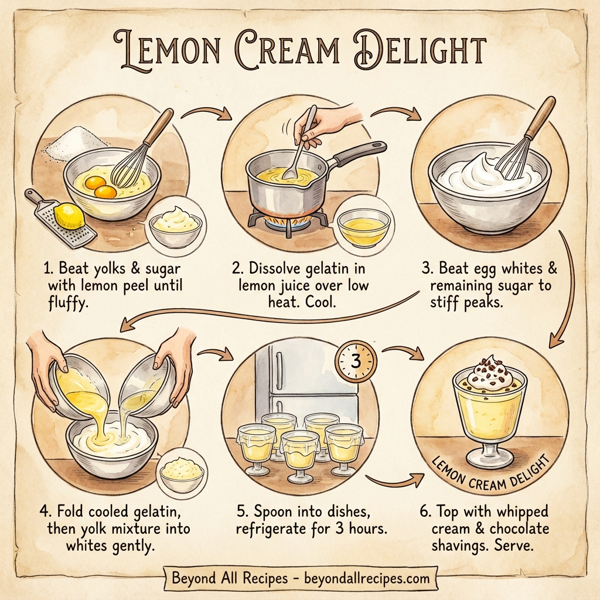 Lemon Cream Delight instructions