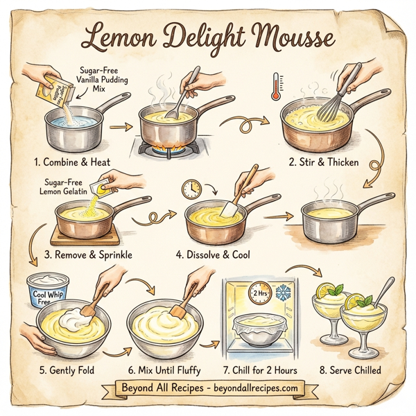 Lemon Delight Mousse instructions