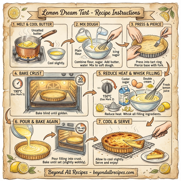 Lemon Dream Tart instructions