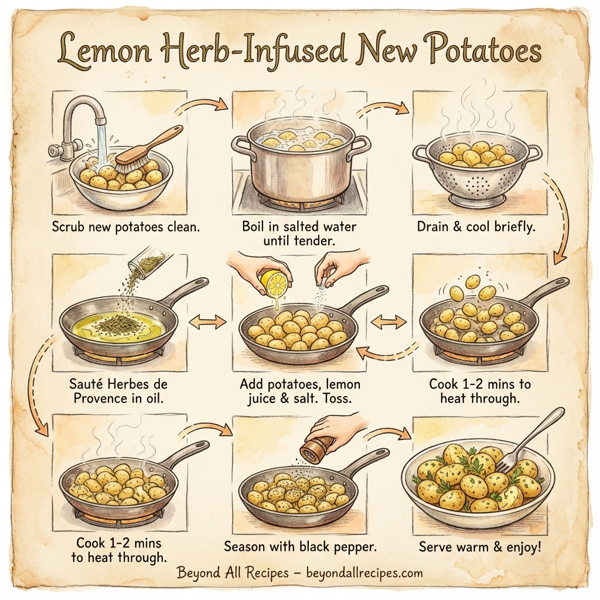 Lemon Herb-Infused New Potatoes instructions